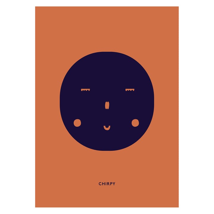 Chirpy Feeling poster, 30x40 cm Paper Collective