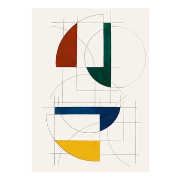 Paper Collective Constructions 01 poster 50×70 cm