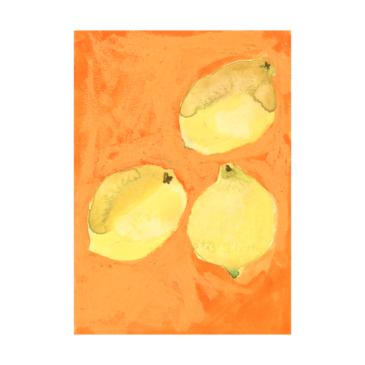 Lemons poster, 30x40 cm Paper Collective