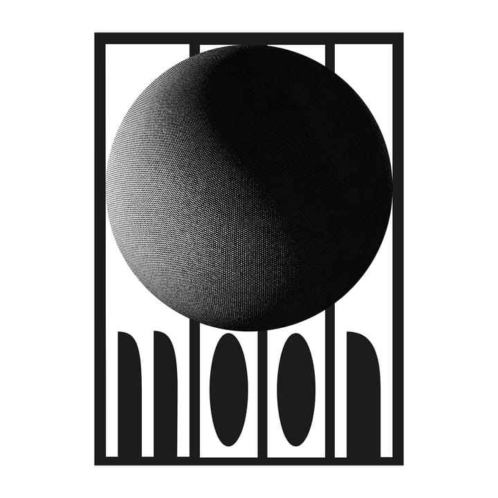 Moon poster, 30x40 cm Paper Collective