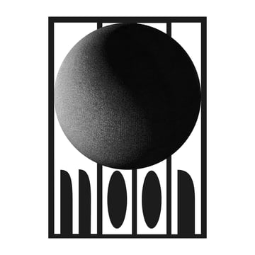 Paper Collective Moon poster 30×40 cm