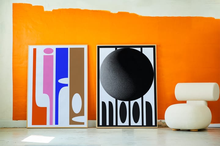 Moon poster, 30x40 cm Paper Collective