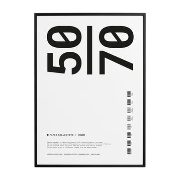 Paper Collective Paper Collective ram plexiglas-svart 50×70 cm