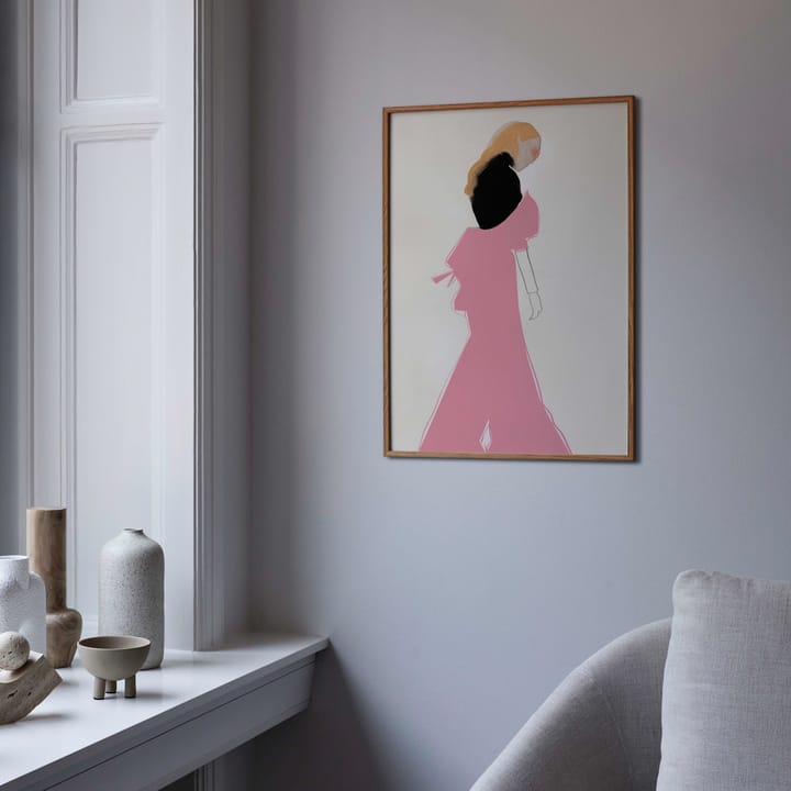 Pink Dress poster, 30x40 cm Paper Collective