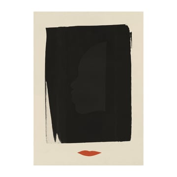 Paper Collective Red Lips poster 30×40 cm