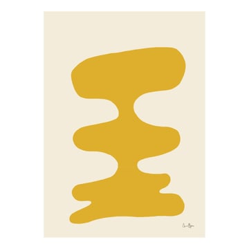 Paper Collective Soft Yellow poster 30×40 cm