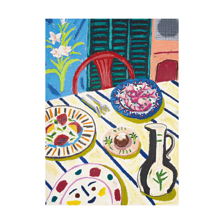 Tapas Dinner poster, 30x40 cm Paper Collective