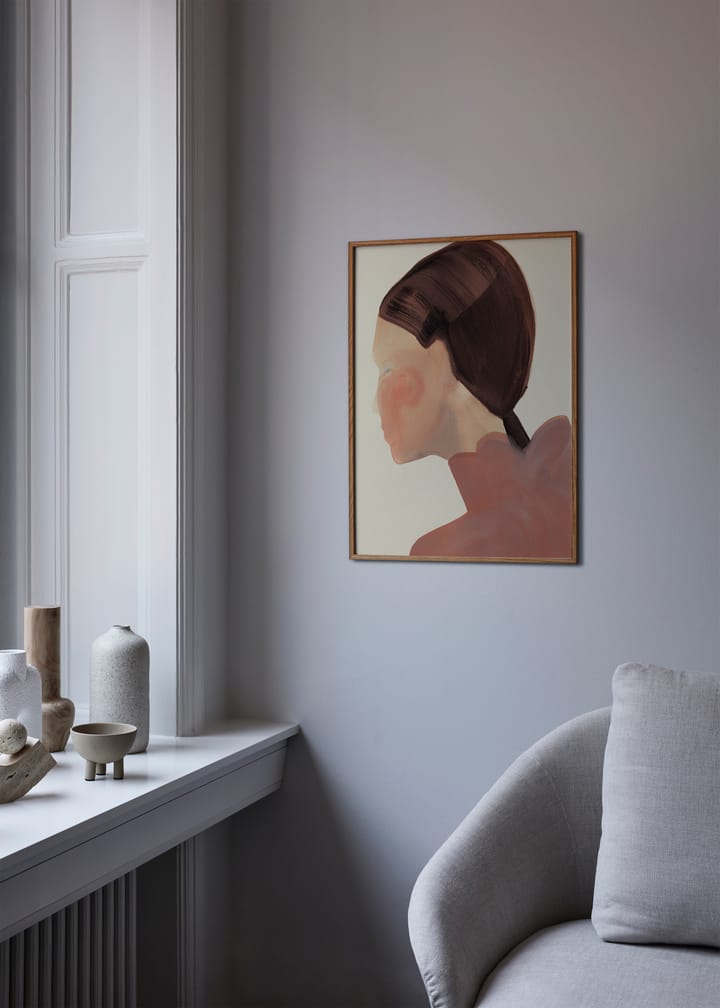 The Ponytail poster, 50x70 cm Paper Collective