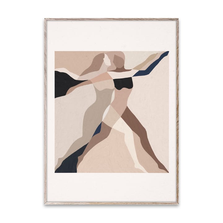 Two Dancers poster, 50x70 cm Paper Collective