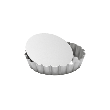 Patisse Silvertop pajform 10 cm Silver