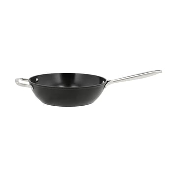 Pillivuyt Travo wokpanna keramisk non-stick 28 cm Svart-aluminium