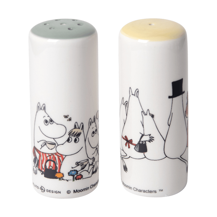 Moomin love salt & pepparkar - Vit-multi - Pluto Design