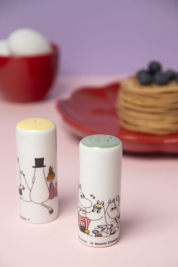 Moomin love salt & pepparkar - Vit-multi - Pluto Design