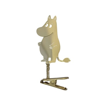 Pluto Design Mumin klips guld Mumin