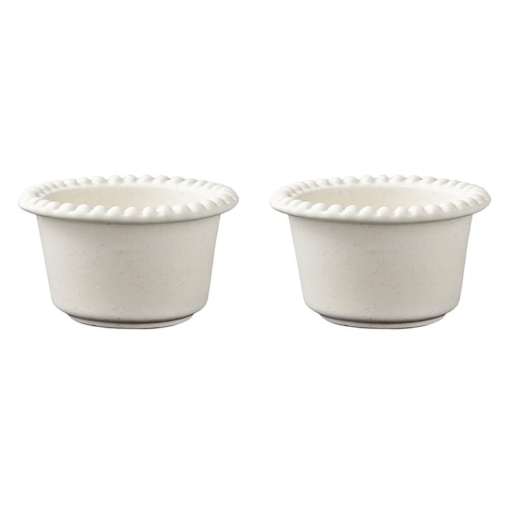 Daria liten skål Ø12 cm 2-pack, Cotton white PotteryJo