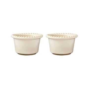 PotteryJo Daria liten skål Ø12 cm 2-pack Sand