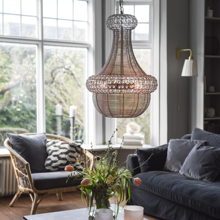 Saba taklampa 51 cm, Silver PR Home