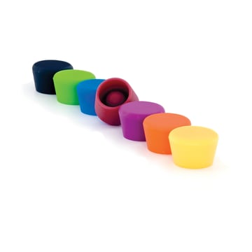 Pulltex Silicone wine stoppers 2-pack