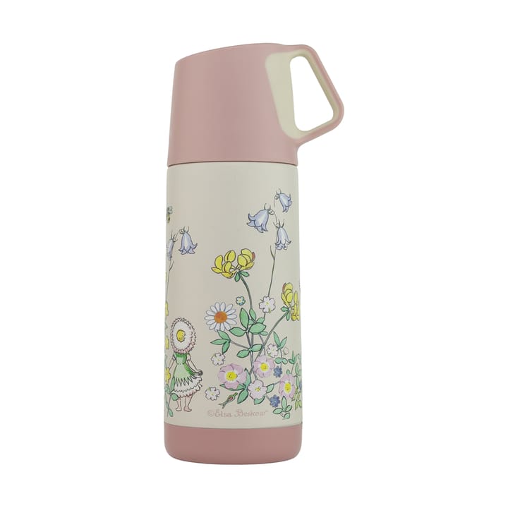 Elsa Beskow Blomsterfesten termos 35 cl - Vit - Rätt Start