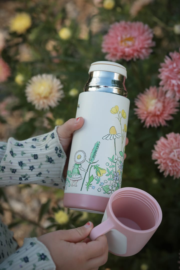 Elsa Beskow Blomsterfesten termos 35 cl, Vit Rätt Start