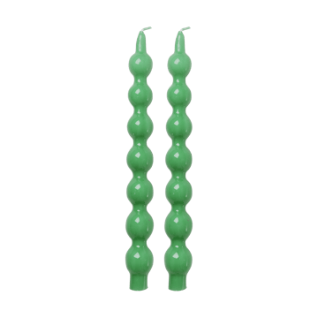 RICE Rice ljus 30,2 cm 2-pack Green