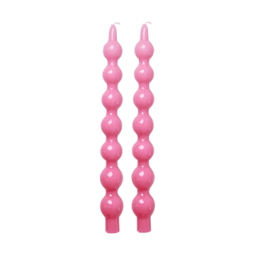 RICE Rice ljus 30,2 cm 2-pack Pink