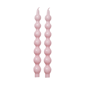 RICE Rice ljus 30,2 cm 2-pack Soft pink