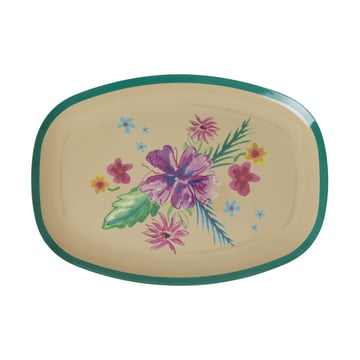 RICE Rice melamintallrik 22×30 cm Arda bloom