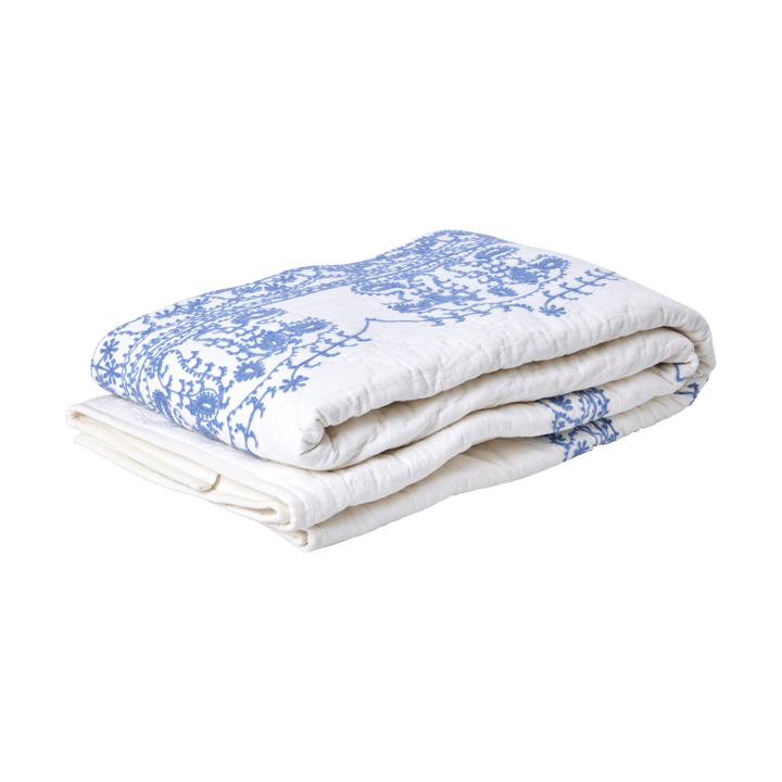 Rice quiltad filt 140x200 cm - White - RICE