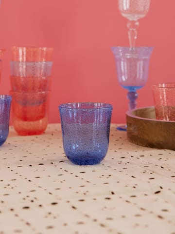 Rice tumblerglas bubble design akryl 41 cl - Blue - RICE