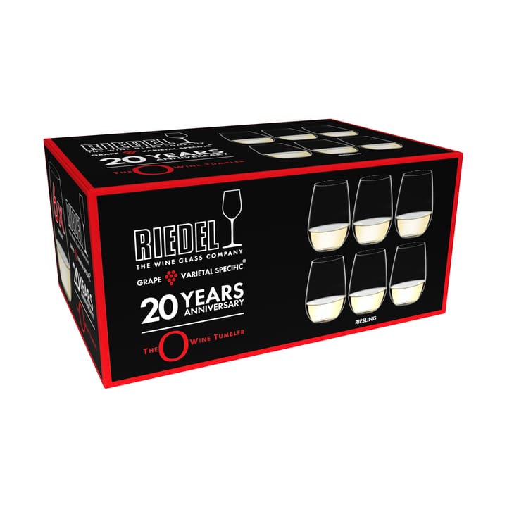 O Wine Tumbler 20-årsjubileum Riesling 6 st, 37,5 cl Riedel