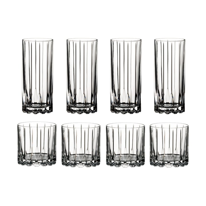 Riedel Rocks & Highball glas, 8 delar Riedel