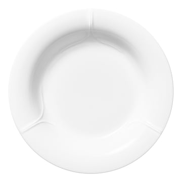 Rörstrand Pli Blanc djup tallrik 23 cm Vit