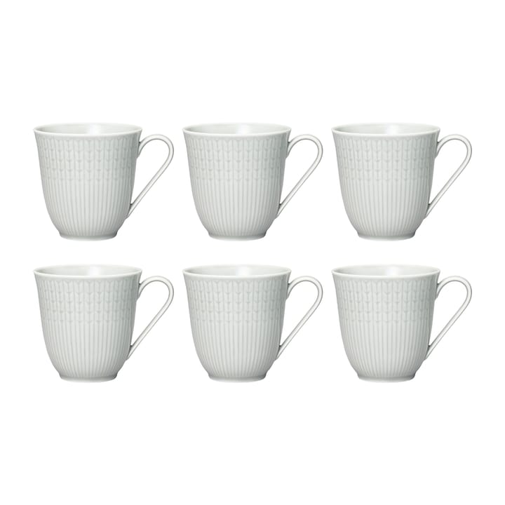 Swedish Grace mugg liten 6-pack Dimma (grå) - undefined - Rörstrand