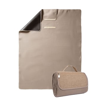 Sagaform City picknickpläd 130×170 cm Beige