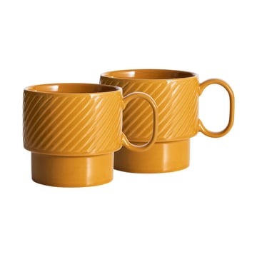 Sagaform Coffee & More temugg 2-pack Gul