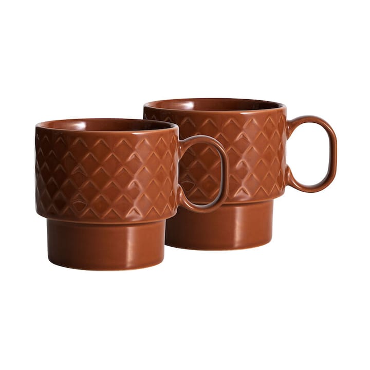 Coffee & More temugg 2-pack, Terrakotta Sagaform