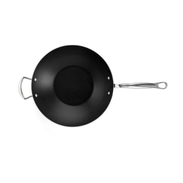 Samuel Groves non stick wokpanna Ø32 cm - Rostfritt stål - Samuel Groves