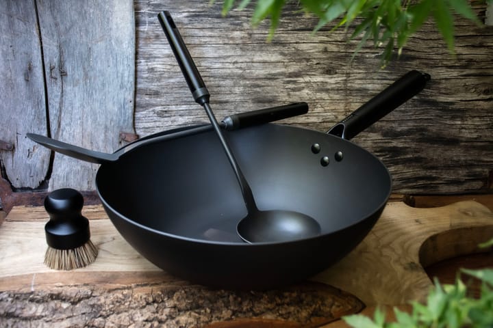 Satake wok set kolstål, 57 cm Satake