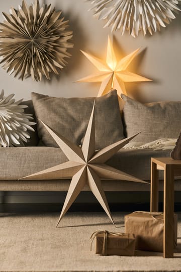 Bare adventsstjärna vit - 60 cm - Scandi Living