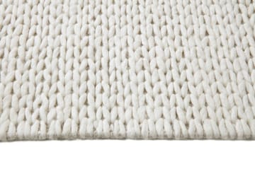 Braided ullmatta naturvit - 200x300 cm - Scandi Living