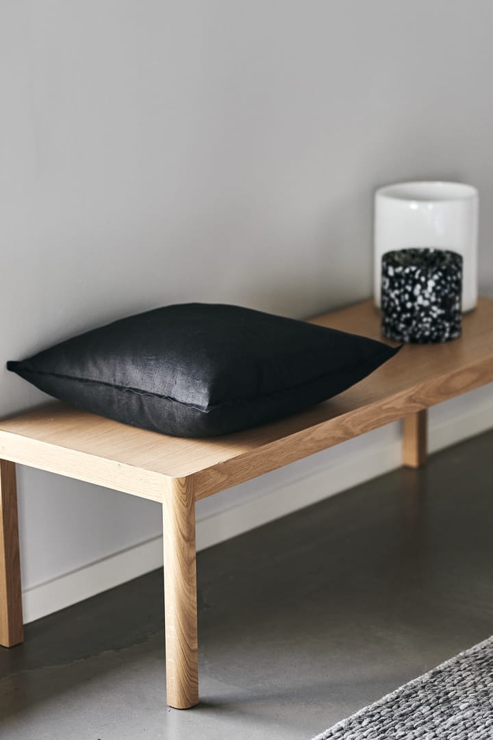 Calm kuddfodral linne 50x50 cm, Carbon Scandi Living