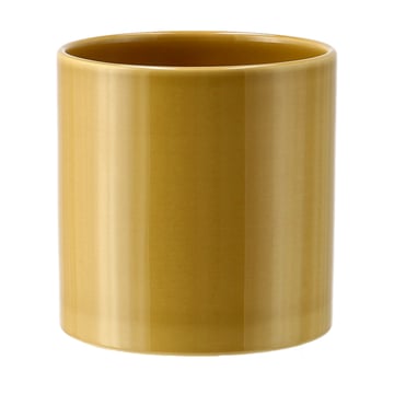 Scandi Living Sleek kruka Ø12 cm Mustard