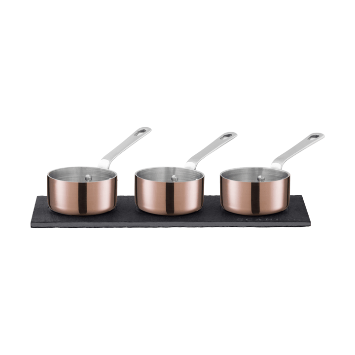 Scanpan Maitre D´ minikastrullset Ø6 cm - 4 delar - Scanpan