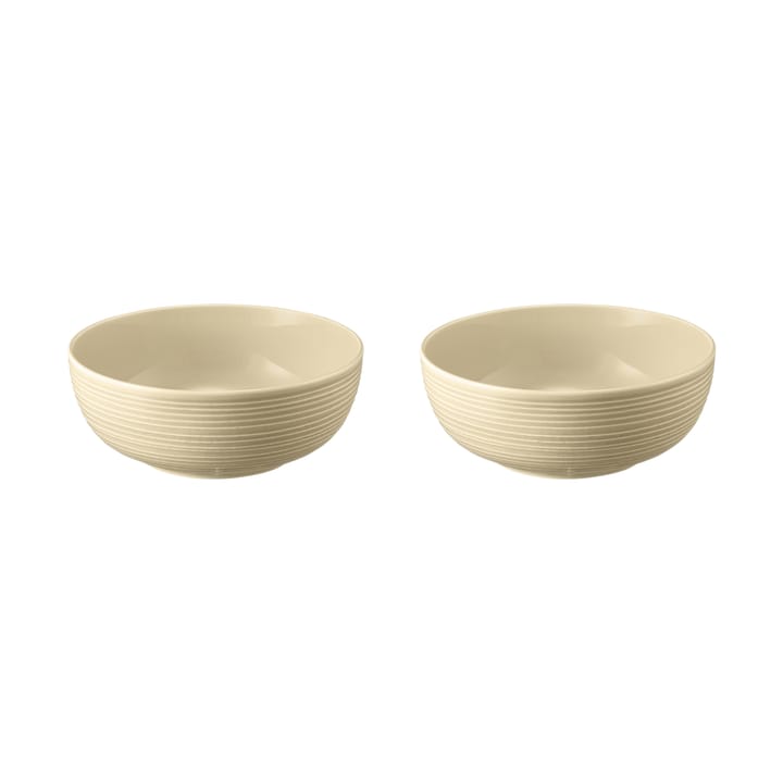 Terra skål Ø20,4 cm 2-pack - Sand Beige - Seltmann Weiden