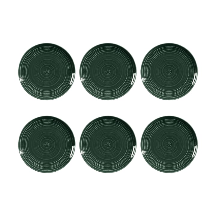 Terra tallrik Ø22,7 cm 6-pack - Moss Green - Seltmann Weiden