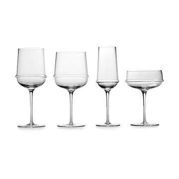 Dune rödvinsglas 45 cl 4-pack - Clear - Serax