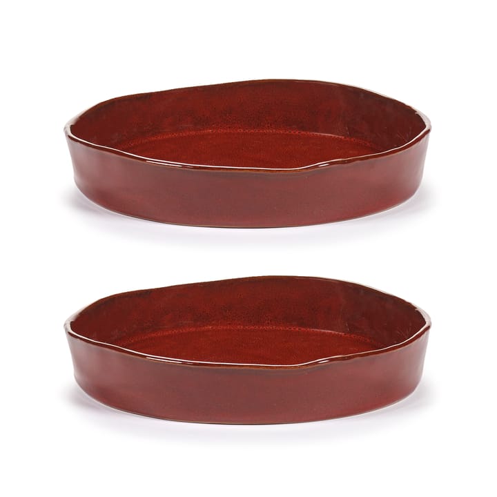 La Mère djup tallrik S Ø20 cm 2-pack, Venetian red Serax