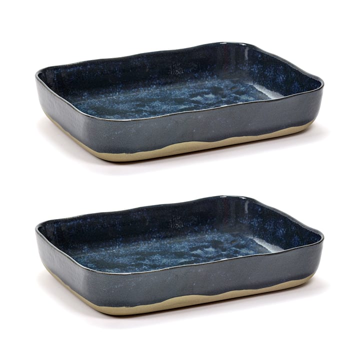 La Nouvelle Table ugnsform No10 22x30 cm 2-pack, Blue Serax