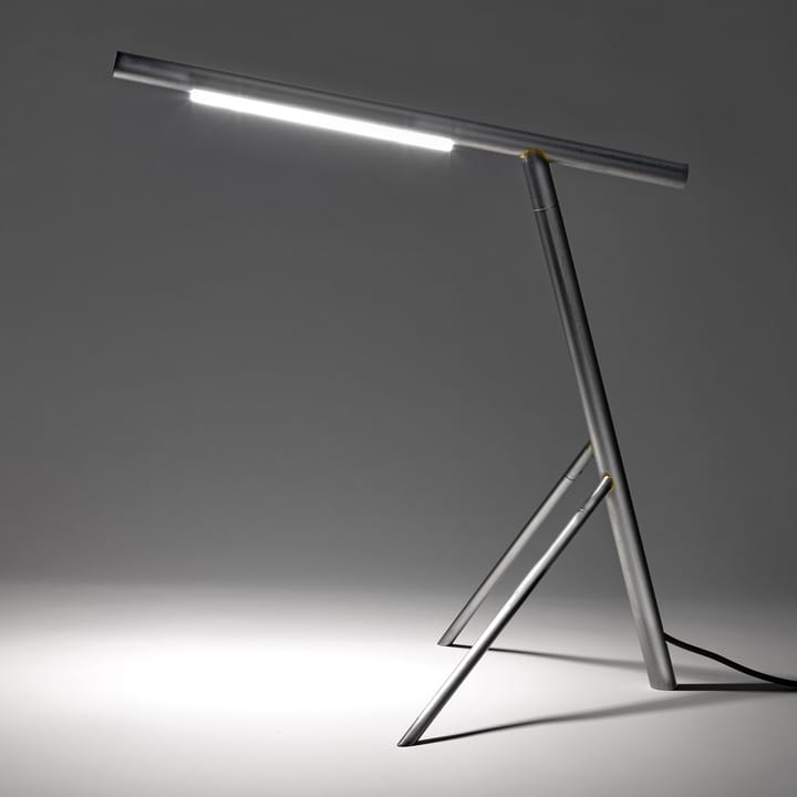 Mattia bordslampa, Steel-brass Serax